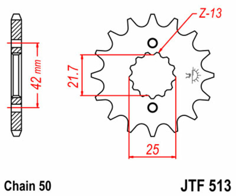 Yamaha SR 500 [JT Sprocket] - Motorcycle