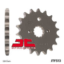 Yamaha SR 500 [Jt Sprockets] - Standard steel pinion at the front-1