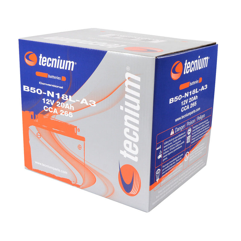 Honda Gl 1500 [TECNIUM] - Lead/acid battery with acid pack - B50-N18L-A3