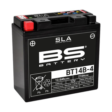 Yamaha Fjr [BS BATTERY] - SLA Maintenance Free Battery Factory Activated - BT14B-4