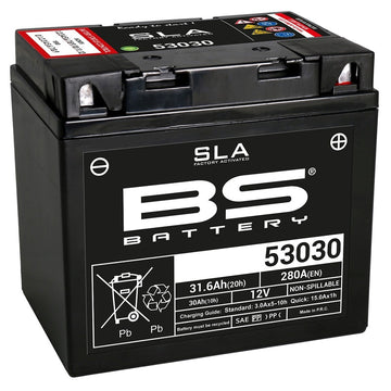 Moto Guzzi Le Mans 850 [BATTERIE BS] - Batterie sans entretien SLA activée en usine - 53030