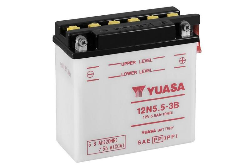 Yamaha XT 550 [Yuasa] - Batterie de moto