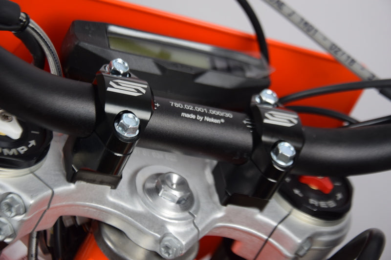 Ktm 1090 Adventure [SCAR] - Handlebar clamps Ø28.6mm +35 to 50mm OE triple clamp