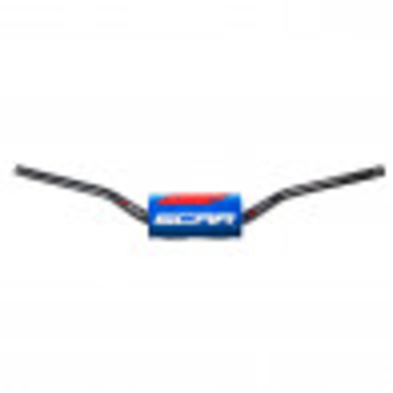 Suzuki Ts 80 [SCAR] - handlebar black/pad blue