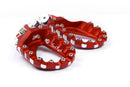 Yamaha Wr 125 [S3] - Hard Rock Enduro footrests aluminum red