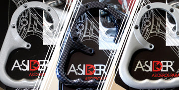 Bmw S 1000 R ABS 0D02 [2014-2016] - Black Edition Tankhandgriff schraubenlos Schwarz BMW S1000R/S1000RR