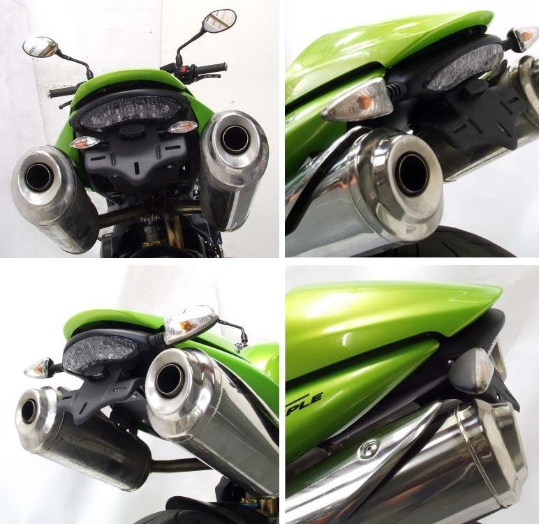 TRIUMPH STREET TRIPLE 675 [2007-2012] - Kennzeichenhalter inkl. Kennzeichenbeleuchtung