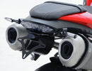 Triumph Speed ​​​​Triple 1050 R ABS [2016-2017] - Support de plaque d'immatriculation avec éclairage de plaque d'immatriculation