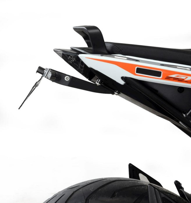 Ktm 1290 SUPER DUKE GT ABS [2016-2024] - Support de plaque d'immatriculation incl. éclairage de plaque d'immatriculation