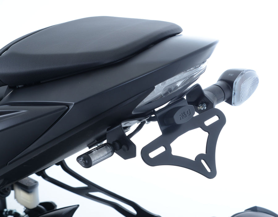 Suzuki GSX-S 750 ABS Moto GP [2019] - Support de plaque d'immatriculation avec éclairage de plaque d'immatriculation