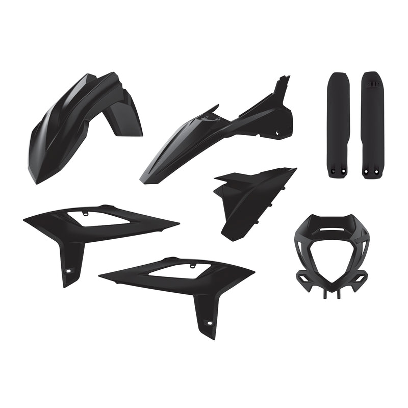 Beta RR 125 [POLISPORT] - Kit Plastique Blanc