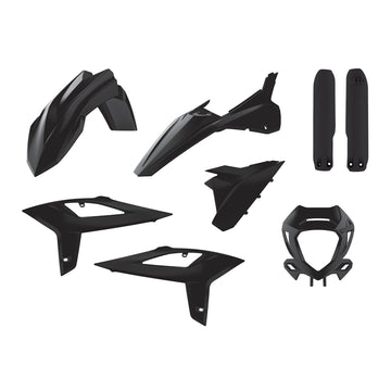 Beta RR 125 [POLISPORT] - Kit Plastique Blanc