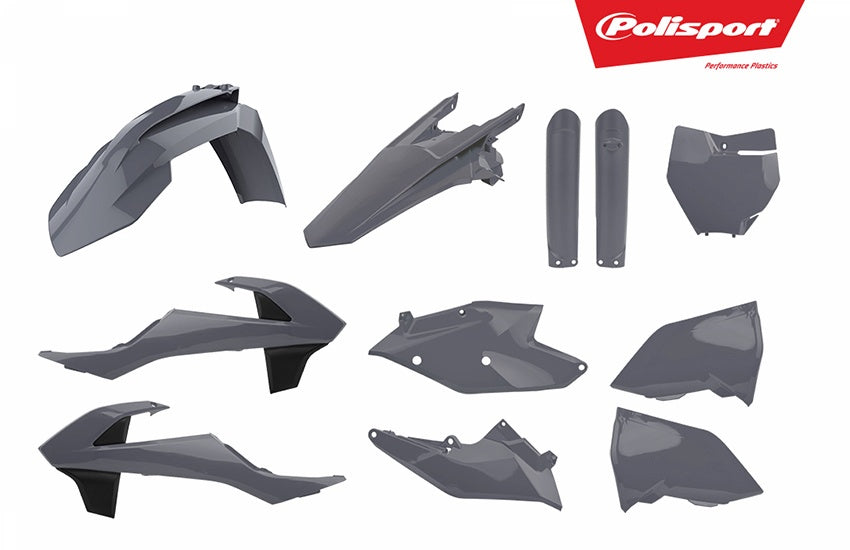 KTM 125 SX [2016-2018] - Plastik-Kits Nardo-grau KTM SX/SX-F