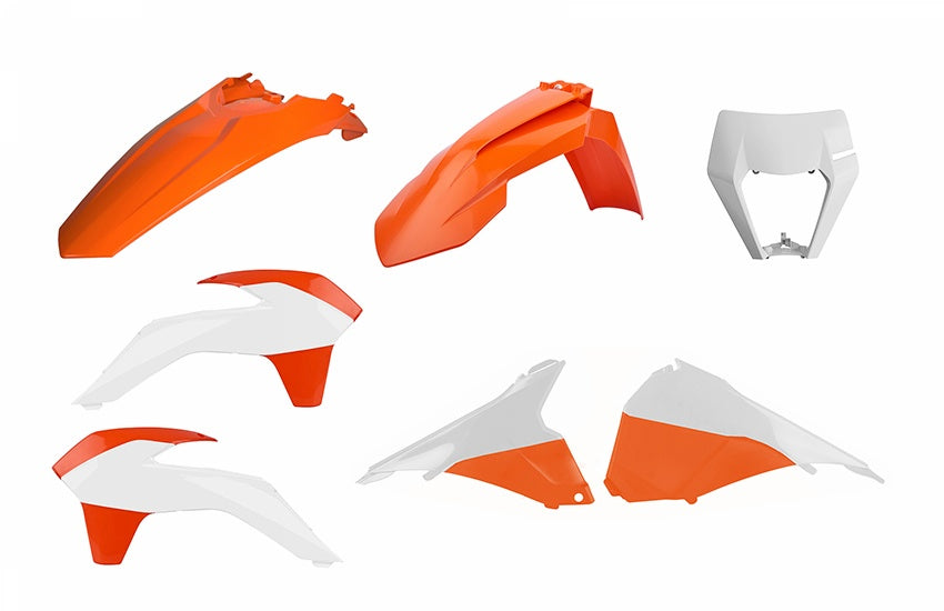 KTM 300 EXC Factory Edition [2015] - Kit Plastique Restyling Enduro Couleur Originale KTM EXC