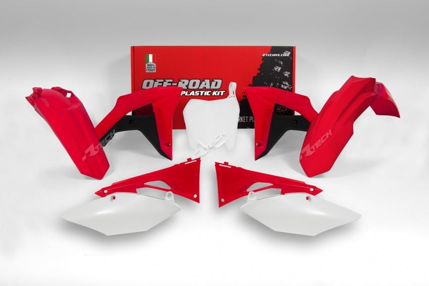 Honda CRF 450 RX Enduro (PE 07) [2017-2018] - Plastik-Kit Originalfarbe (2017) rot/schwarz/weiß Honda CRF450RX