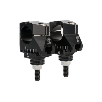 Indian Ftr 1200 [GILLES] - Supports de guidon réglables 2DGT noirs Indian FTR1200