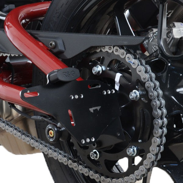 Indian FTR 1200 [2019-2025] - Kennzeichenhalter (seitlich) - kleine Platte - Schwarz Indian FTR 1200