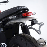 Triumph Speed ​​​​Twin 1200 ABS [2019-2026] - Support de plaque d'immatriculation noir Triumph Speed ​​​​Twin 1200