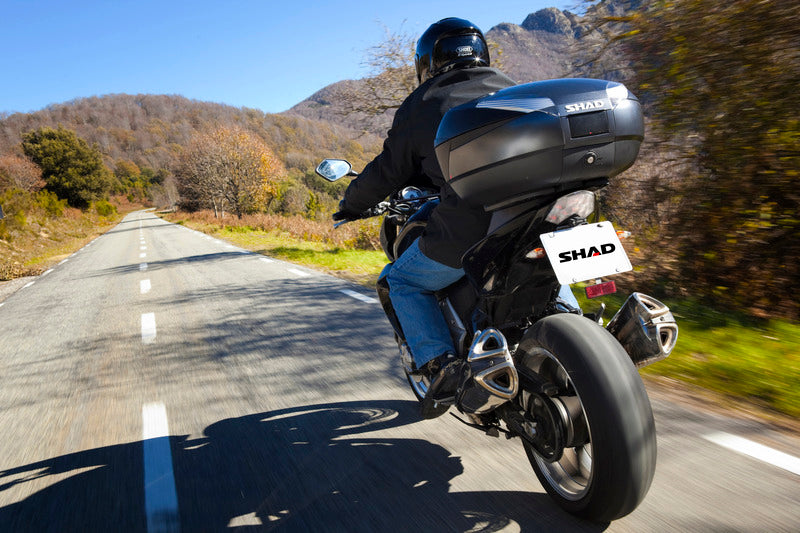 Honda Nsc 110 [SHAD] - SH48DG Top Case - Dark Grey/Black