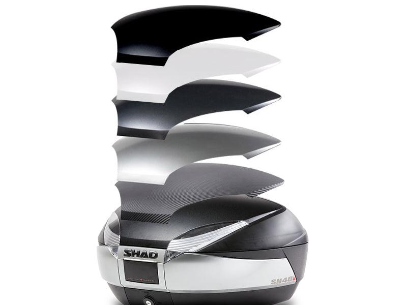Yamaha X-Max 300 Tech Max + [SHAD] - SH48 New top case made of titanium