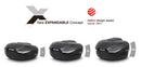 Yamaha X-Max 300 Tech Max + [SHAD] - Top Case SH58X - Housse en carbone incl.