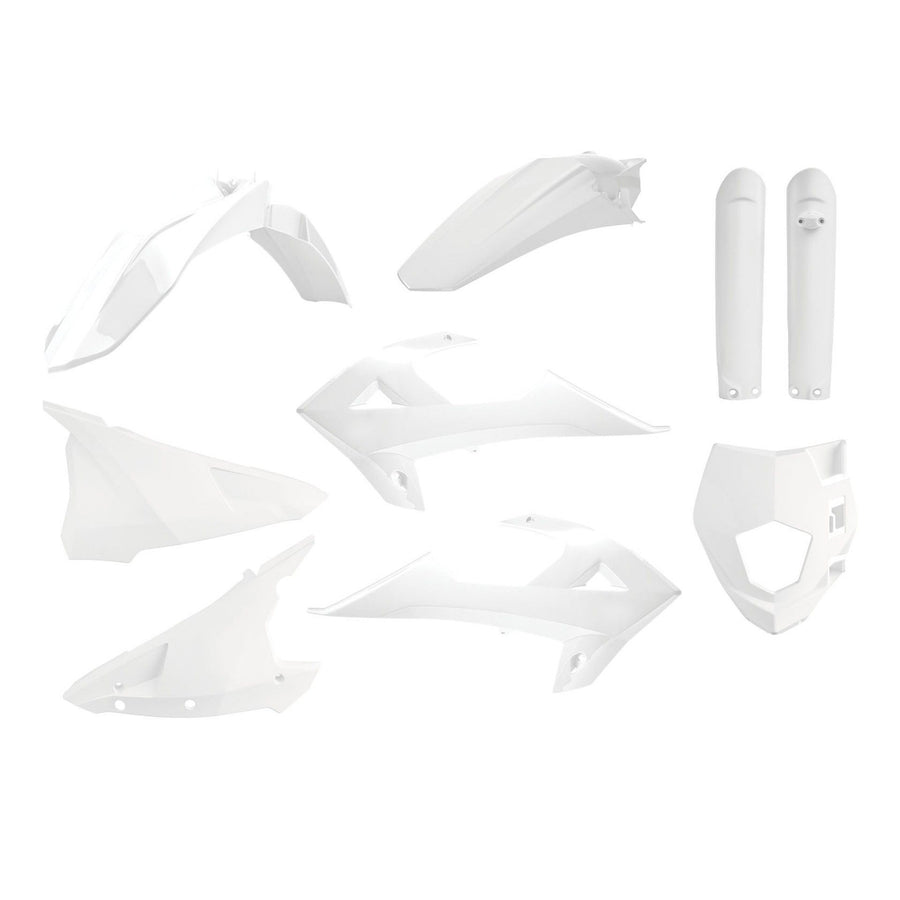 GasGas EC 300 Enduro GP [2018-2019] - Plastik-Kit Weiß Gas Gas