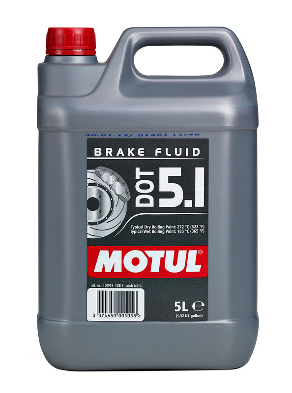 DOT 5.1 Fluide de frein 5L pour les motos [MOTUL]