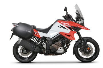 Suzuki V Strom [SHAD] - Système de montage 3P (côté) - Suzuki