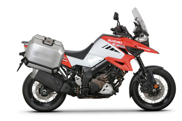 Suzuki V Strom [SHAD] - Kit de montage système 4P (côté) - Suzuki