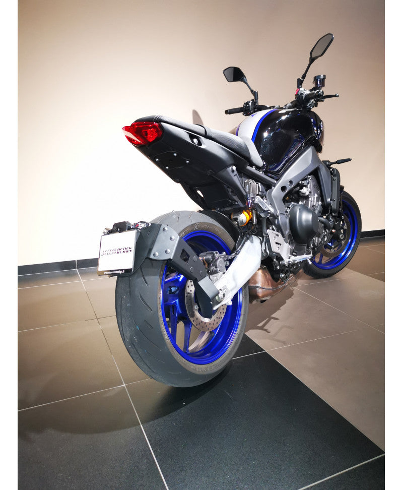 Yamaha MT-09 A2 [2022-2023] - Kennzeichenhalter ACCESS DESIGN Lick Wheel Schwarz
