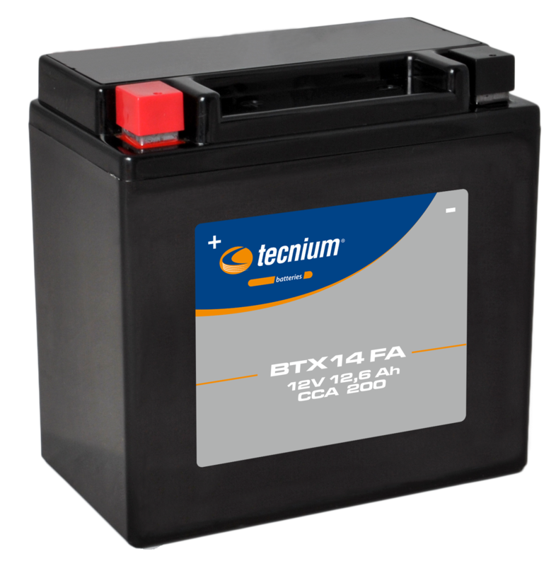 Aprilia Mille Rsv 1000 Me [TECNIUM] - Maintenance-free battery Factory activated - BTX14