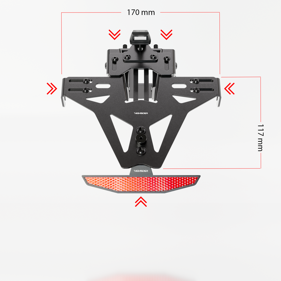 Ktm 125 DUKE ABS [2017-2025] - pro Kennzeichenhalter Akron-RS KTM