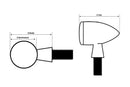 INDIAN CHEPT Dark Horse CHDH [Highsider] - Signal de virage LED-3