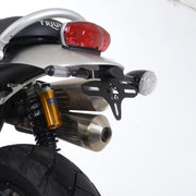 Triumph Scrambler 1200 X ABS [2024] - Support de plaque d'immatriculation - Noir Triumph 1200 Scrambler XC/XE