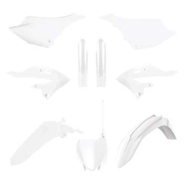 Yamaha YZ 125 (CE 16) [2022-2023] - Plastik-Kit Weiß Yamaha YZ125/250