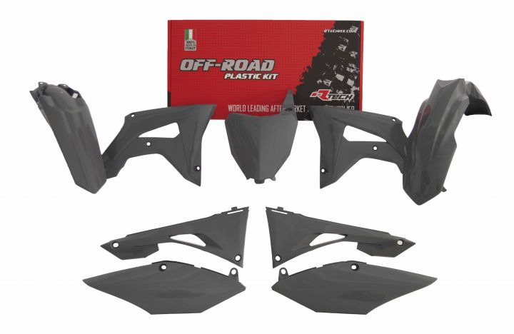 HONDA CRF 250 R [2024] - Revolution Plastik-Kit - Quantum-Grau Honda CRF