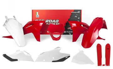 GAS GAS EC 250 [2021-2023] - Plastik-Kit Rot/Weiß GasGas EC/EC-F