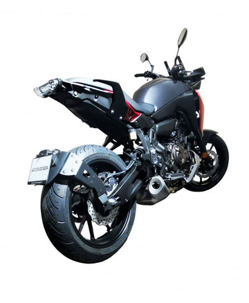 Yamaha Tracer 7 Tracer 7 Gt [ACCESS DESIGN] - Support de plaque d'immatriculation « monté sur roue » noir - Yamaha MT-07 Tracer