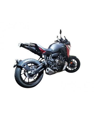Yamaha Tracer 7 Tracer 7 Gt [ACCESS DESIGN] - Support de plaque d'immatriculation « monté sur roue » noir - Yamaha MT-07 Tracer