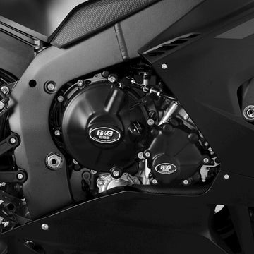 Honda CBR 1000 RR-R FIREBLADE SP [2020-2026] - Race Series Right Crankcase Cover Protector (Ignition) - Black Honda CBR1000RR-R Fireblade SP