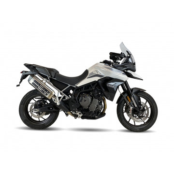 Triumph Tiger 900 Rally [IXIL] - Silencieux MXT acier inoxydable / embout noir - Triumph Tiger 900/GT/Rally - ET4066SS