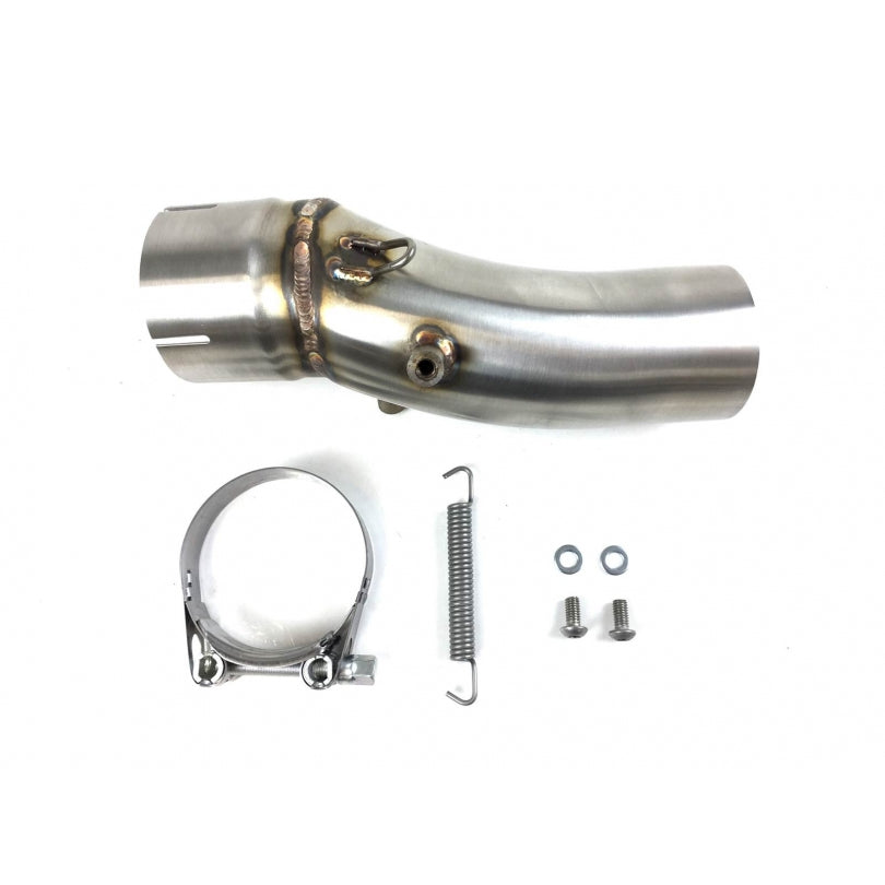 BMW R 1200 GS ABS (0 A 01) [2013-2015] - Hexoval Endtopf Edelstahl / Endkappe Edelstahl schwarz - OB5097VSE