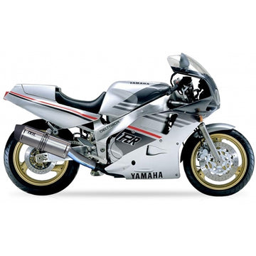 Yamaha Fzr 1000 Exup [IXIL] - Silencieux Hexoval inox / embout inox noir - OY9081VSE