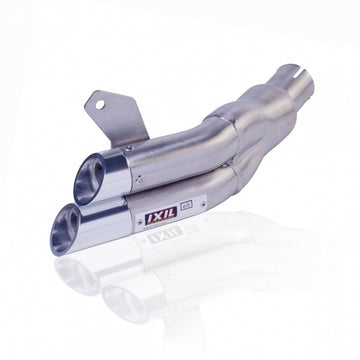 Suzuki Gladius 650 [IXIL] - Silencieux Hyperlow acier inoxydable / embout aluminium - XS8358V