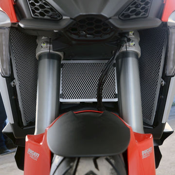 Ducati Multistrada V4 RS [2024] - Kühlerschutzgitter Rot - Ducati Multistrada V4S