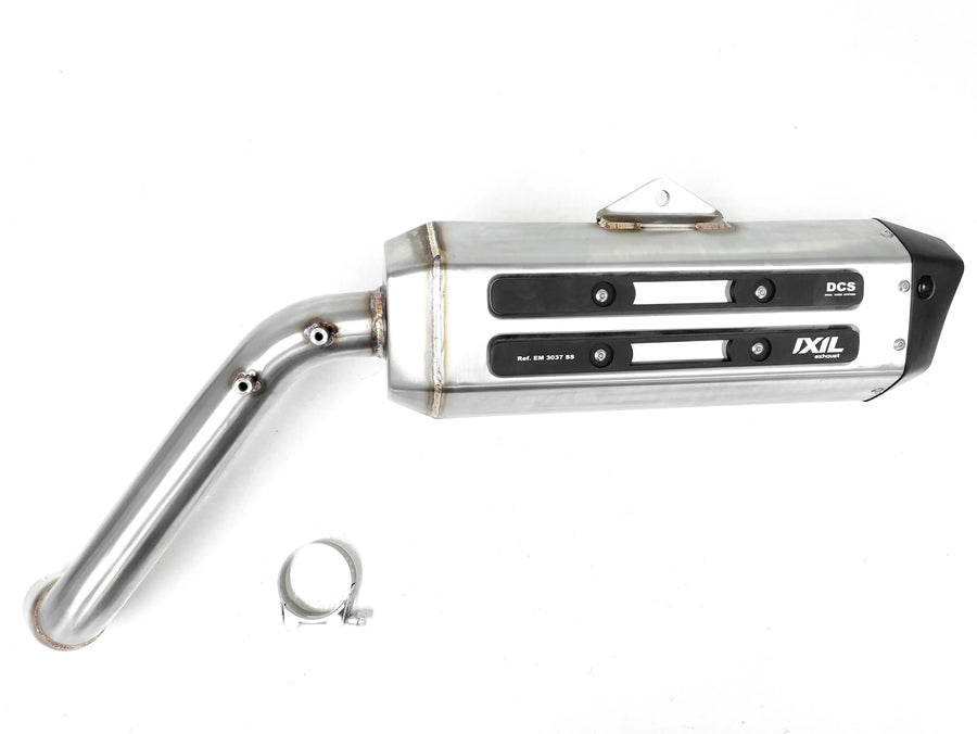 Moto Guzzi V 85 TT Guardia D'ONORE [2022] - MXT Silencer stainless steel - Moto Guzzi V85 TT - EM3037SS
