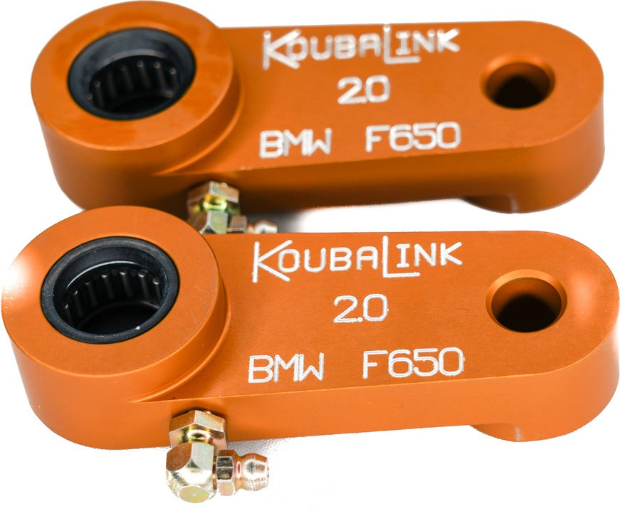 BMW F 650 (0162) [1997-2000] - KOUBALINK Tieferlegungssatz (50.8 mm) Orange - BMW F650 Funduro