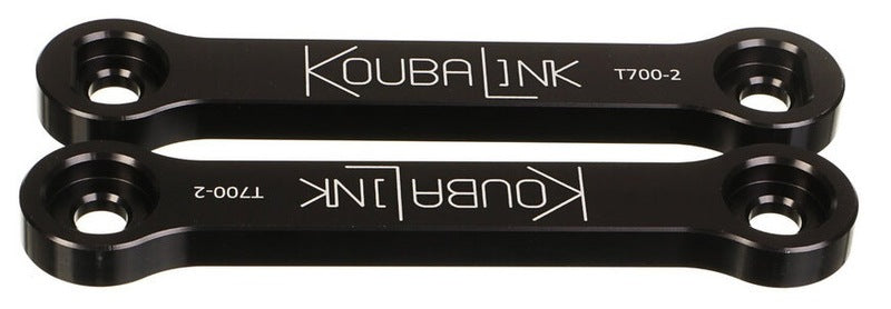 Yamaha Tenere 700 Rally Edition [KOUBALINK] - Lowering kit (25.4 mm) black - Yamaha Ténéré 700