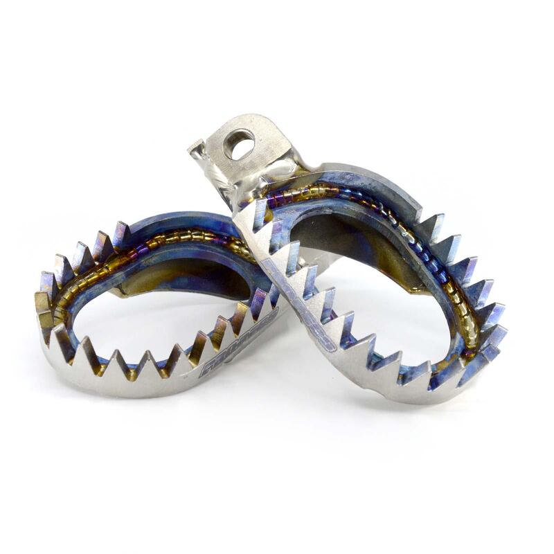 Yamaha Yz 426 [PRO-PEGS] - Titanium Enduro Foot Pegs - Yamaha