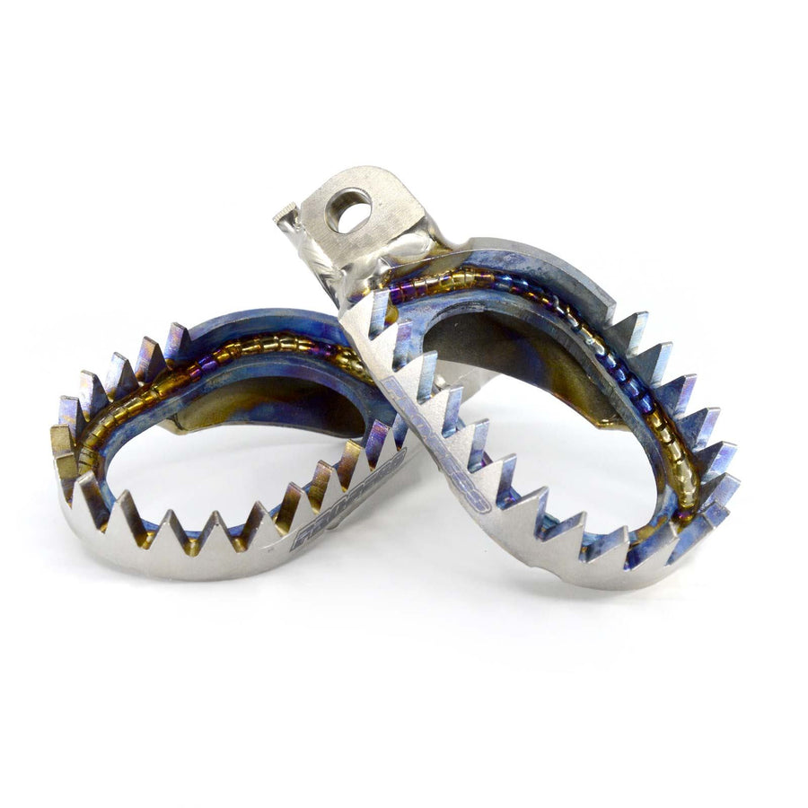GAS GAS MC 125 [2021-2023] - Titanium Enduro Fußrasten - Husqvarna